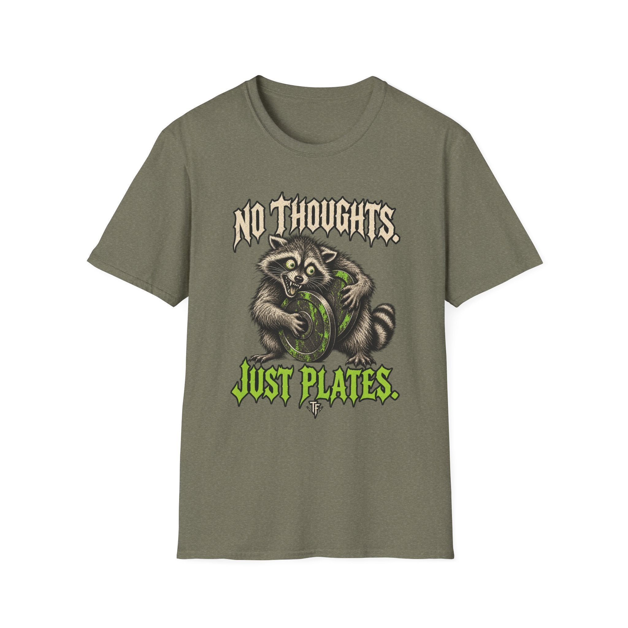 No Thoughts Just Plates T-Shirt