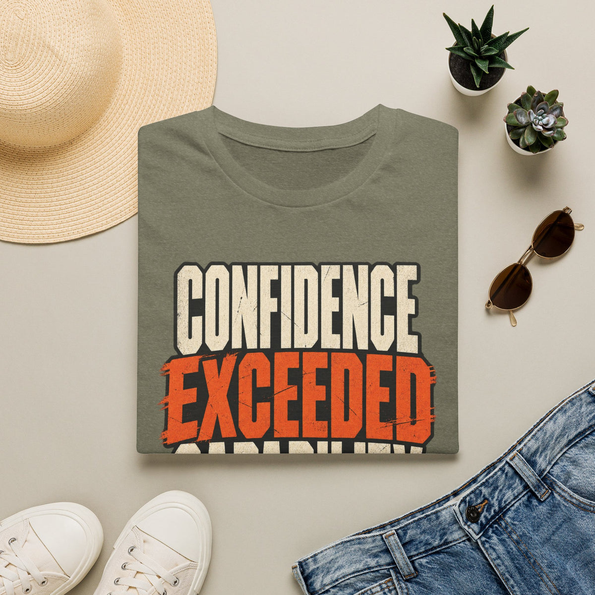 Confidence Exceeded Capability T-Shirt